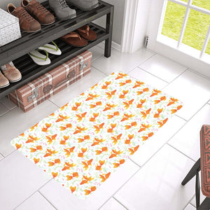 Goldfish Pattern Print Design 03 Doormat