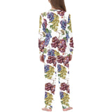 Grape Pattern Kids' Boys' Girls' All Over Print Pajama Set