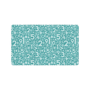 Math Pattern Print Design 05 Doormat