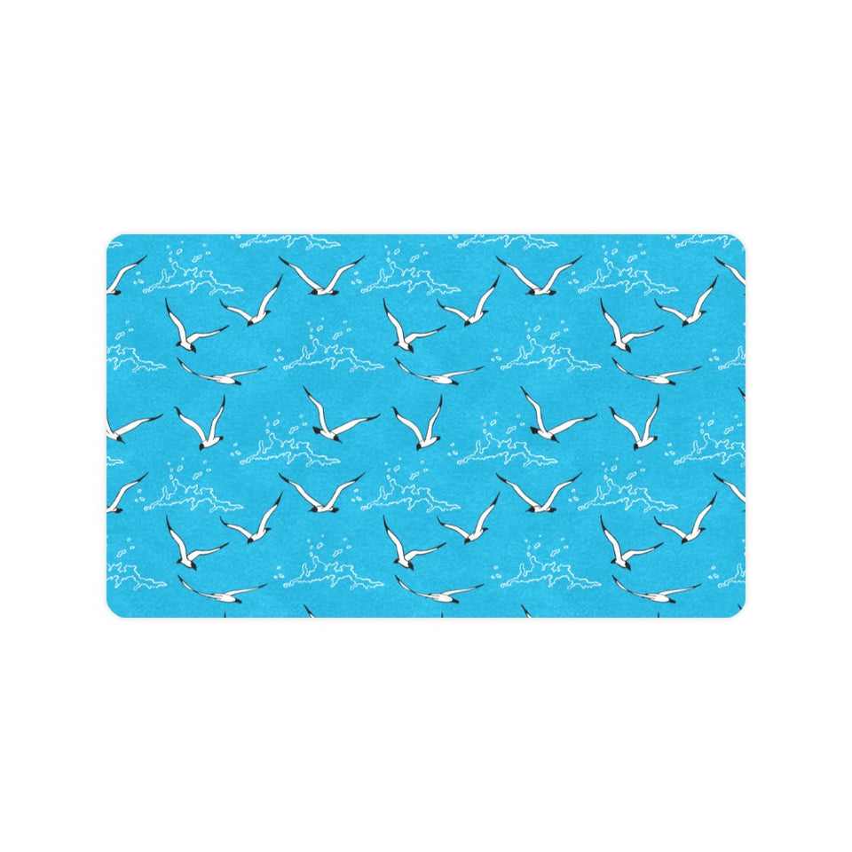 Seagull Pattern Print Design 05 Doormat