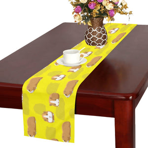 Guinea Pig Pattern Print Design 04 Table Runner