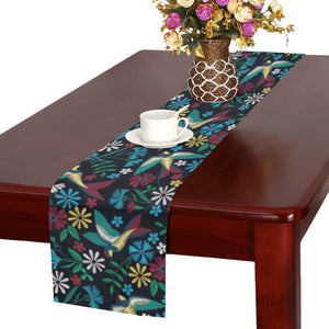 Swallow Pattern Print Design 04 Table Runner