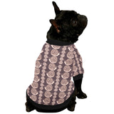 Snail Pattern Print Design 03 All Over Print Pet Dog Round Neck Fuzzy Shirt