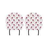 Cute Snowman Pattern Car Headrest Cover