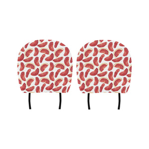 Grapefruit Pattern Car Headrest Cover