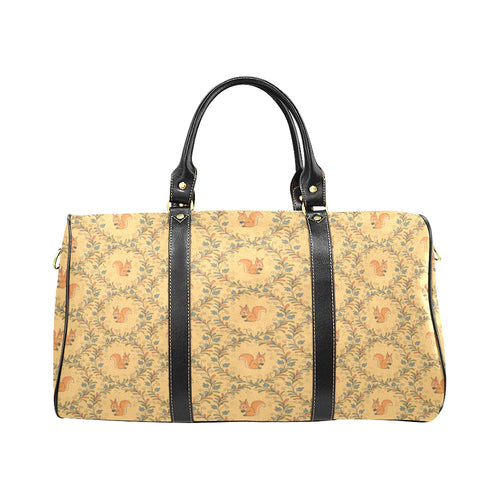 Squirrel Pattern Print Design 01 Travel Bag