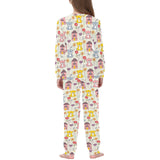 Teddy Bear Pattern Print Design 04 Kids' Boys' Girls' All Over Print Pajama Set