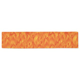 Red Flame Fire Pattern Table Runner