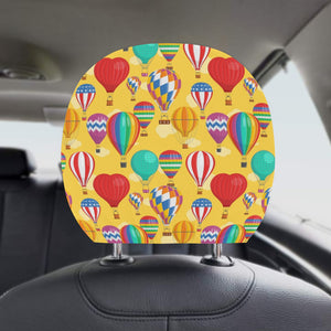 Hot Air Balloon Pattern Car Headrest Cover