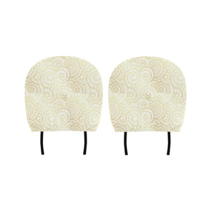 Shell Tribal Pattern Car Headrest Cover