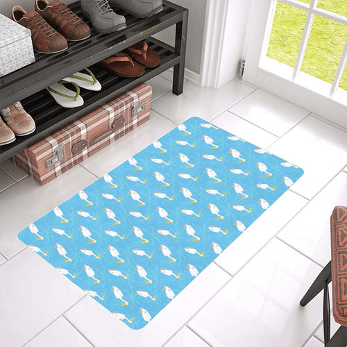 Pelican Pattern Print Design 02 Doormat
