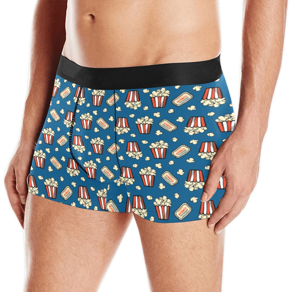 Popcorn Pattern Print Design 03 Men's All Over Print Boxer Briefs Men's Underwear