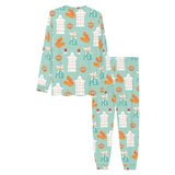 Windmill Pattern Theme Men's All Over Print Pajama