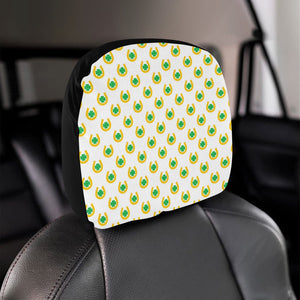 Horseshoes Pattern Print Design 03 Car Headrest Cover