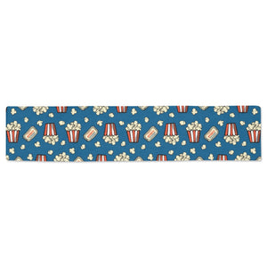 Popcorn Pattern Print Design 03 Table Runner