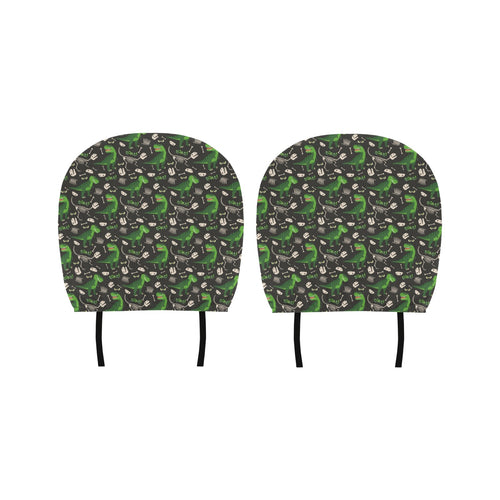 Dinosaur Pattern Car Headrest Cover