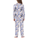 Alien Pattern Print Design 05 Kids' Boys' Girls' All Over Print Pajama Set