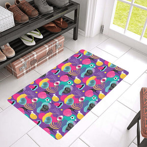 Snail Pattern Print Design 02 Doormat