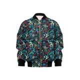 Swallow Pattern Print Design 04 Kids' Boys' Girls' Bomber Jacket