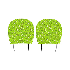 Sliced Kiwi Pattern Car Headrest Cover