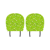 Sliced Kiwi Pattern Car Headrest Cover