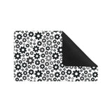 Gear Pattern Print Design 01 Doormat