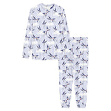 Swallow Pattern Print Design 03 Men's All Over Print Pajama