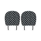 Pigeon Pattern Print Design 01 Car Headrest Cover