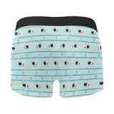 Ostrich Pattern Print Design 04 Men's All Over Print Boxer Briefs Men's Underwear