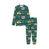 Camper Van Pattern Print Design 03 Kids' Boys' Girls' All Over Print Pajama Set