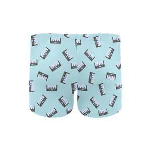 Piano Pattern Print Design 05 Men's Swimming Trunks