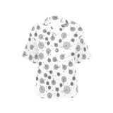 Darts Pattern Print Design 02 Women's All Over Print Hawaiian Shirt