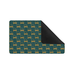 Piano Pattern Print Design 03 Doormat