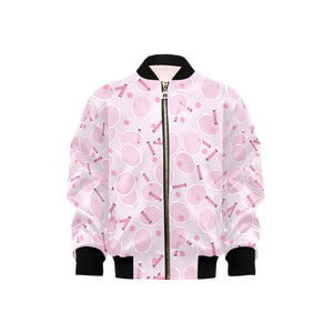 Tennis Pattern Print Design 02 Kids' Boys' Girls' Bomber Jacket