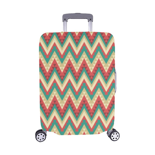 Zigzag Chevron Pattern Luggage Cover (22