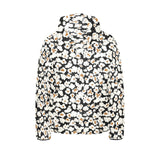 Popcorn Pattern Print Design 02 Kids' Boys' Girls' Padded Hooded Jacket