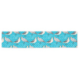 Seagull Pattern Print Design 02 Table Runner