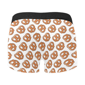 Pretzels Pattern Print Design 05 Men's All Over Print Boxer Briefs Men's Underwear