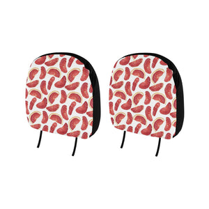 Grapefruit Pattern Car Headrest Cover