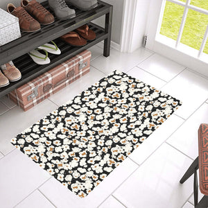 Popcorn Pattern Print Design 02 Doormat