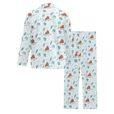 Swordfish Pattern Print Design 03 Men's Long Pajama Set