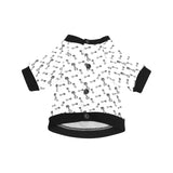 Engine Piston Random Pattern Print Design 04 All Over Print Pet Dog Round Neck Fuzzy Shirt