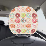 Donut Pattern Car Headrest Cover