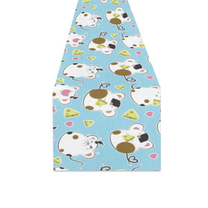 Guinea Pig Pattern Print Design 03 Table Runner