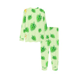 Hop Graphic Decorative Pattern Kids' Boys' Girls' All Over Print Pajama Set