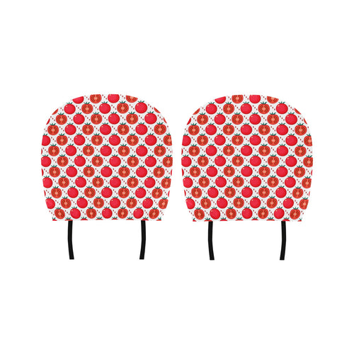 Tomato Pattern Car Headrest Cover