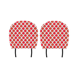 Tomato Pattern Car Headrest Cover