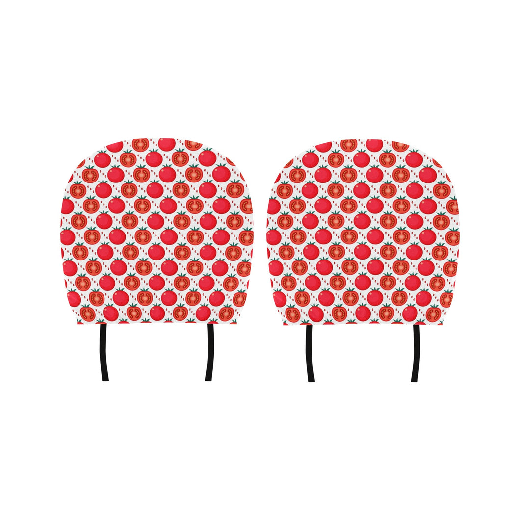 Tomato Pattern Car Headrest Cover