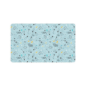 Greyhound Pattern Print Design 03 Doormat