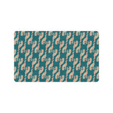 Greyhound Pattern Print Design 05 Doormat